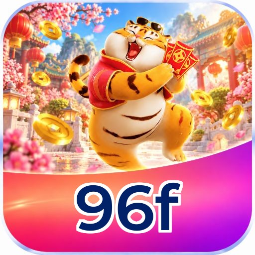 Logo 96f Slots Premium Brasil